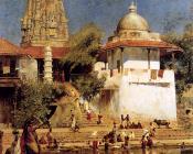 埃德温 罗德 威克斯 : The Temple and Tank of Walkeschwar at Bombay